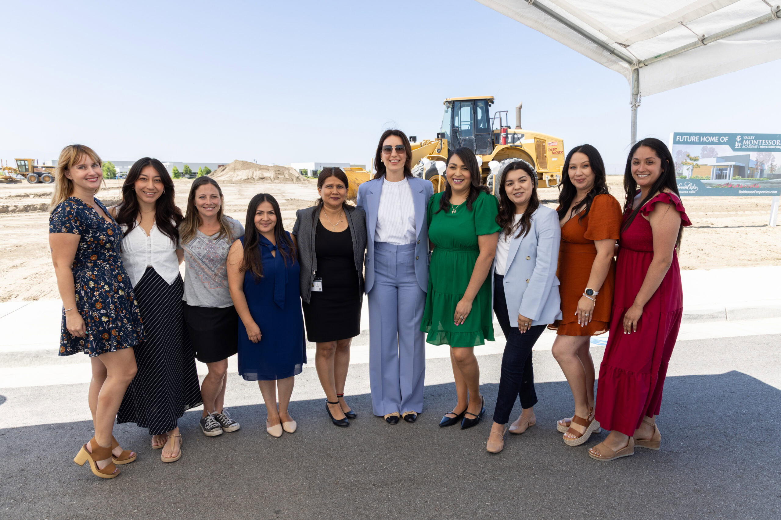 Valley Montessori Academy’s New Beginnings for Bakersfield’s Youngest Learners 2 VMA Oxana with Admin Teachers scaled 1