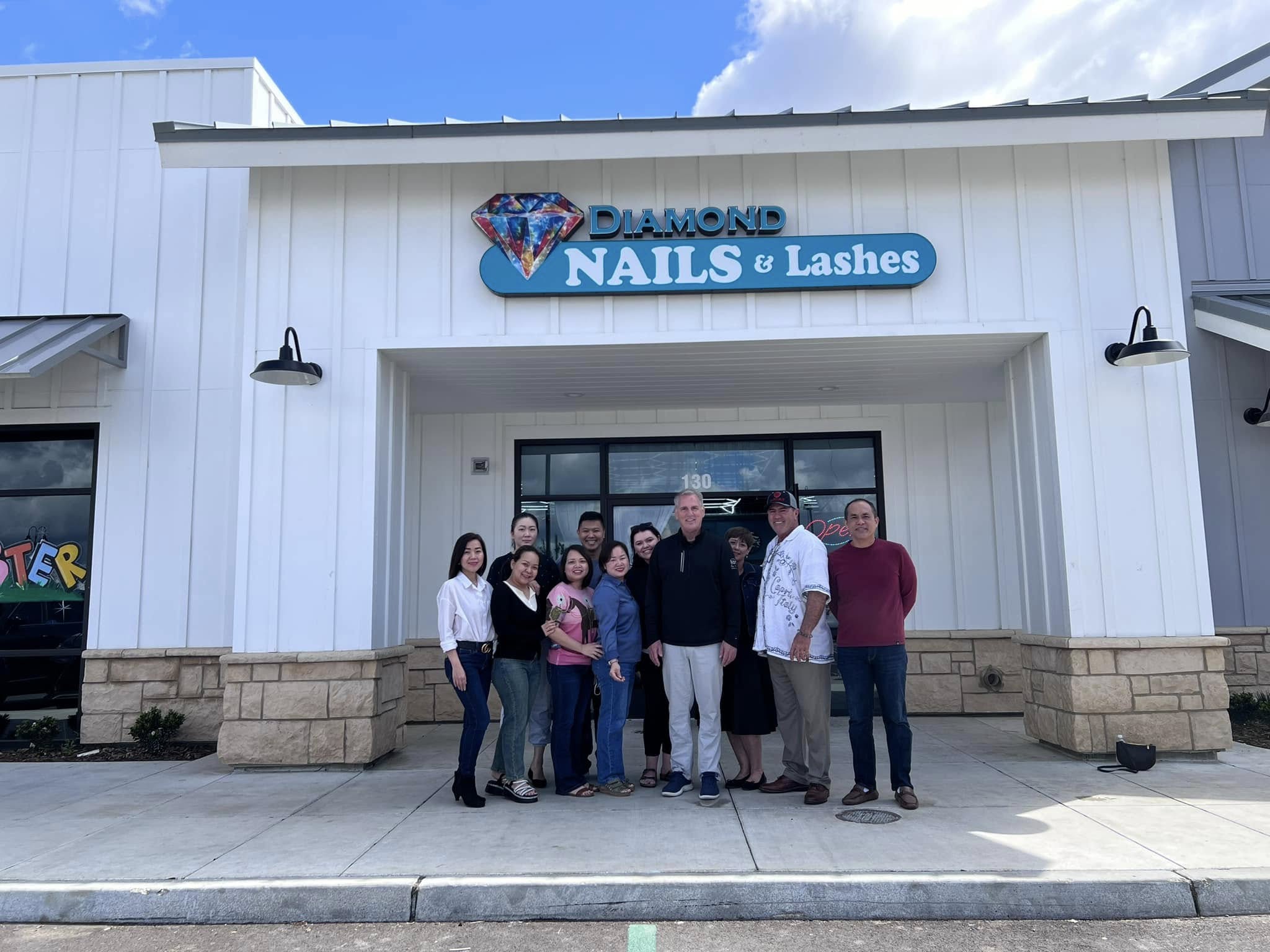 Diamond Nails lashes