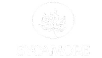 Sycamore logo white