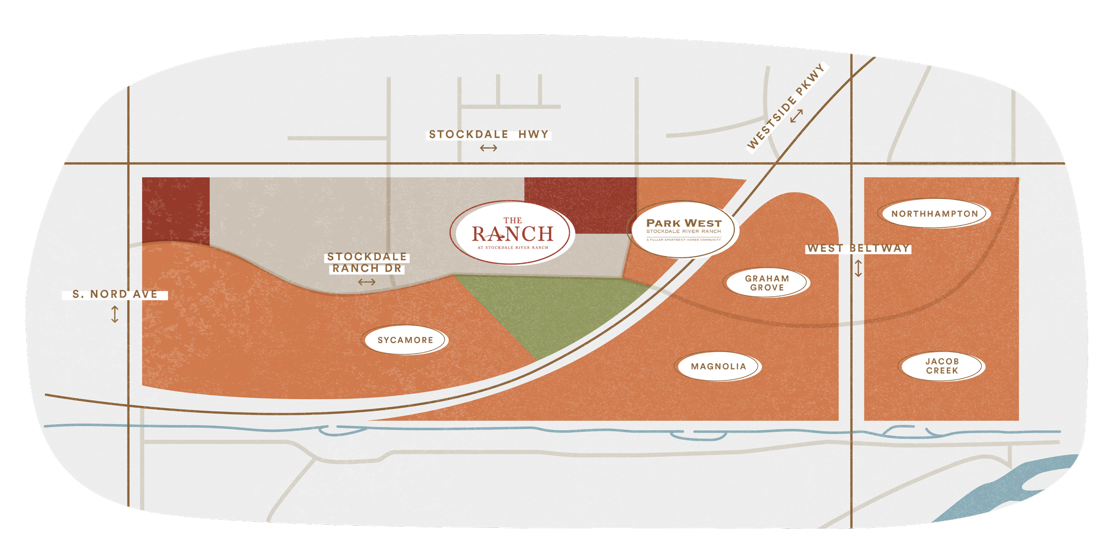 Stockdale River Ranch Master Plan map