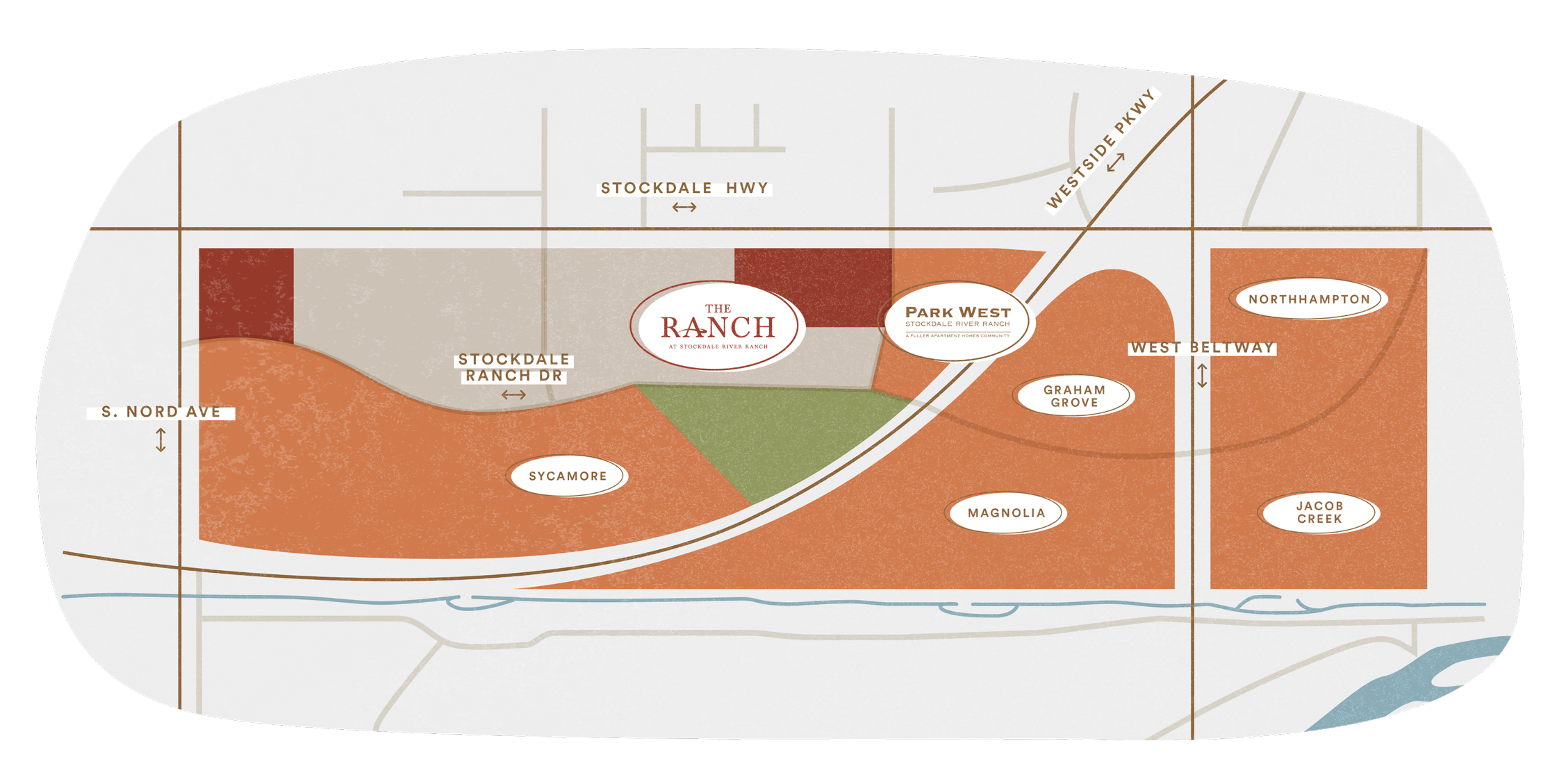 Stockdale River Ranch Master Plan map