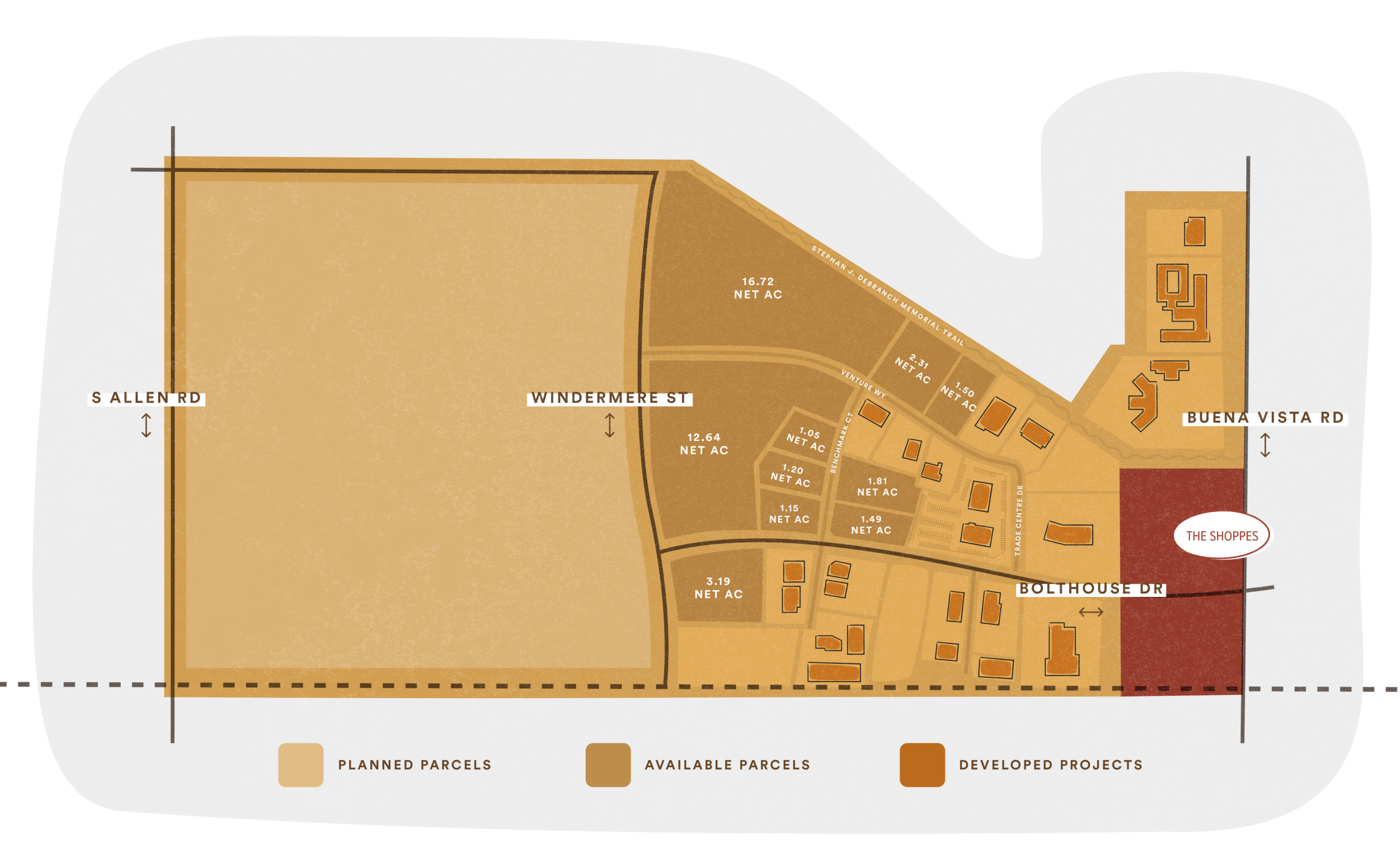 BHP Seven Oaks Business Park Map scaled
